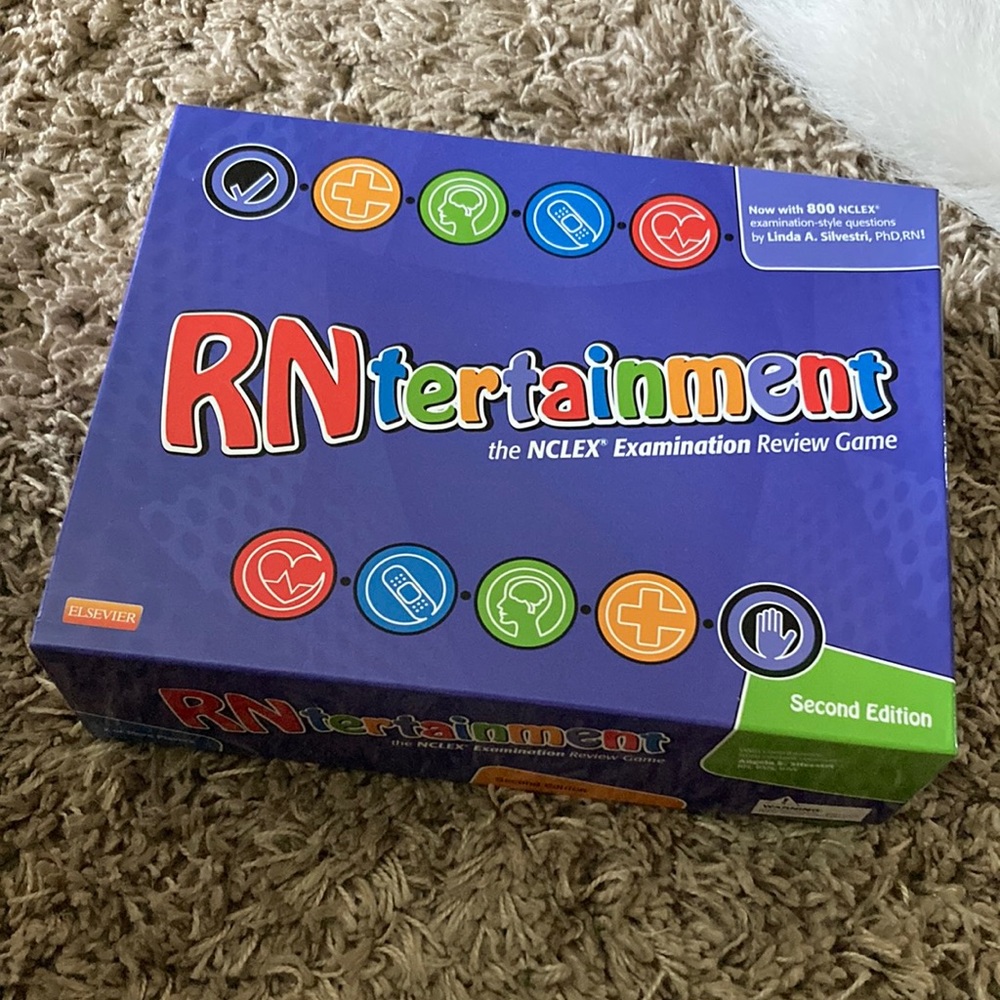 RNtertainment NCLEX prep game!! Brand new!